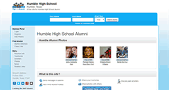 Desktop Screenshot of humblehighschool.net