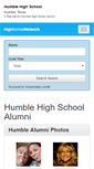Mobile Screenshot of humblehighschool.net